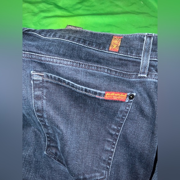 7 for All Mankind Lux Performance Adrien Men's Dark Denim Jeans size 36 - Picture 10 of 10